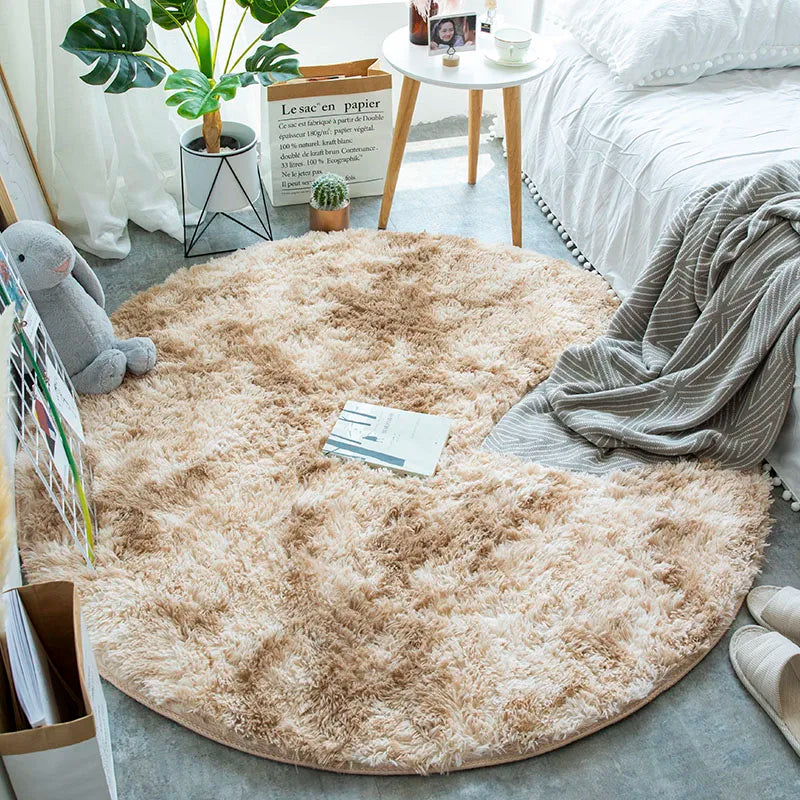 Tapis Rond Shaggy Calida