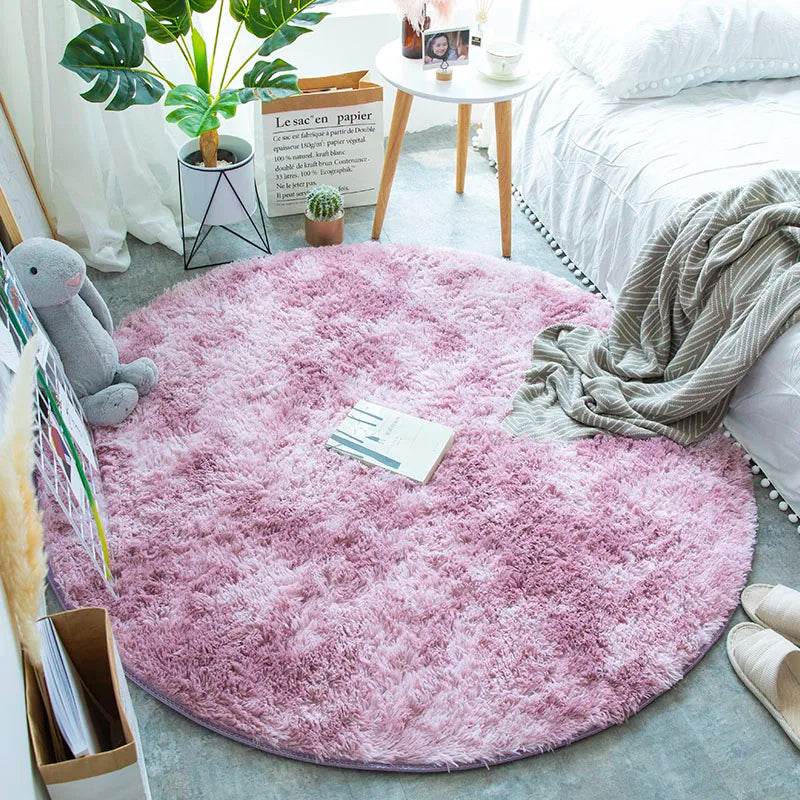 Tapis Rond Shaggy Calida style 2