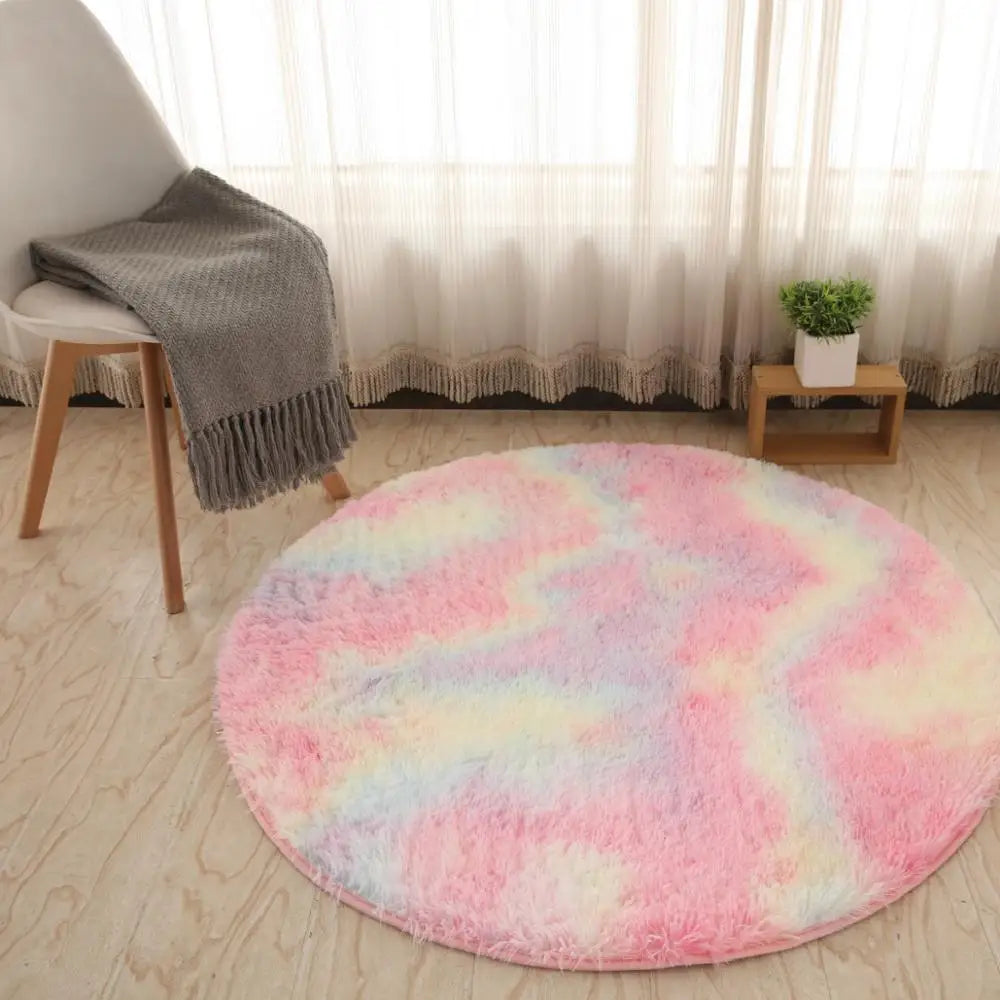 Tapis Rond Shaggy Calida style 5