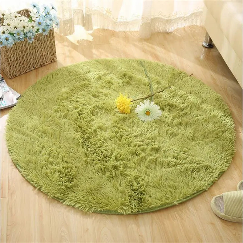 Tapis Rond Shaggy Calida style 12