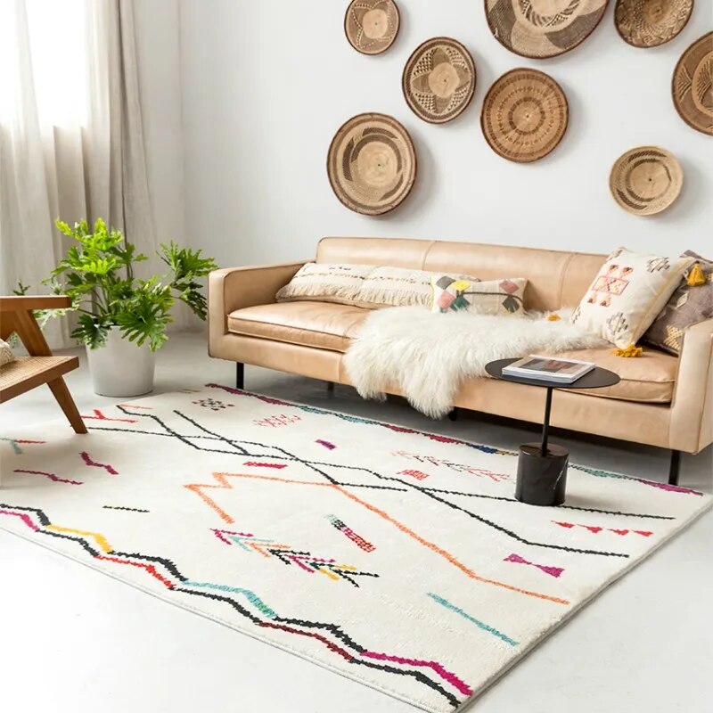 Tapis Berbère Coloré Soléara exemple 1