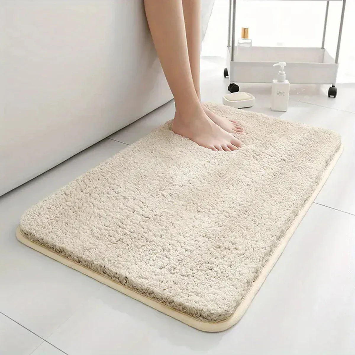 Tapis de bain Antidérapant Ravina beige