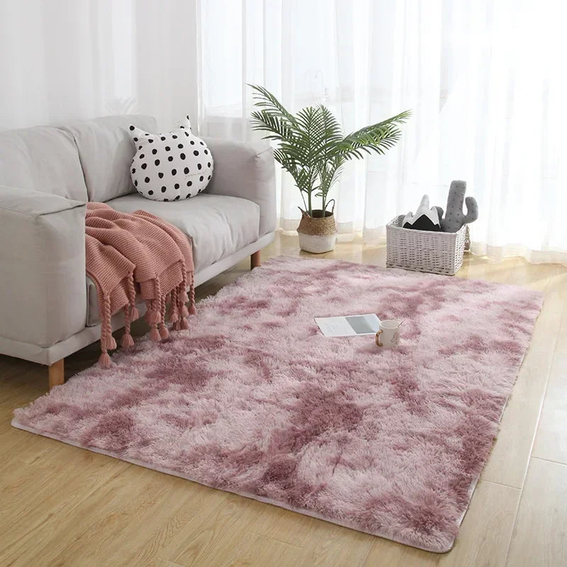 Tapis Shaggy Palerme Rose Lifestyle