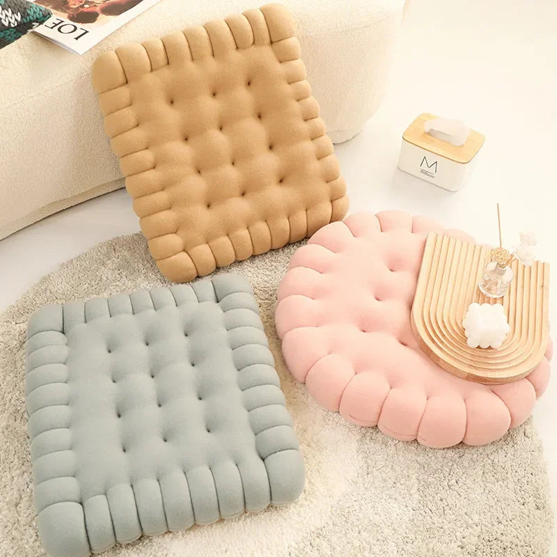 Coussin Biscuit Mellow