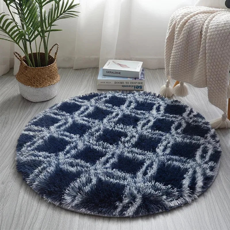 Tapis Rond Shaggy Calida style 10
