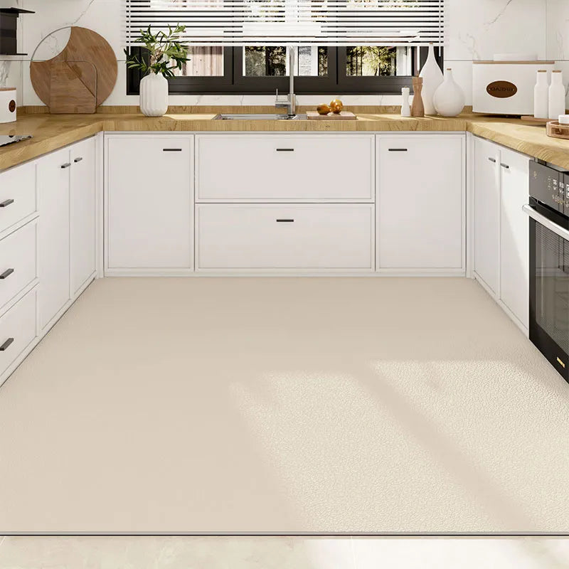 Tapis De Cuisine devant d'évier beige