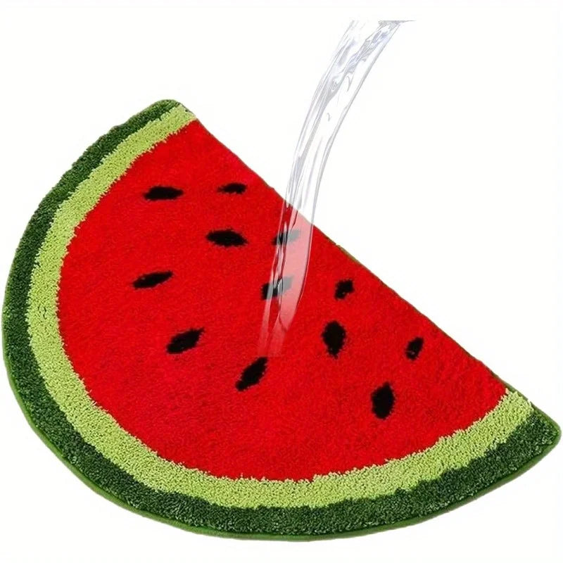 Tapis de Bain Absorbant Pastèque