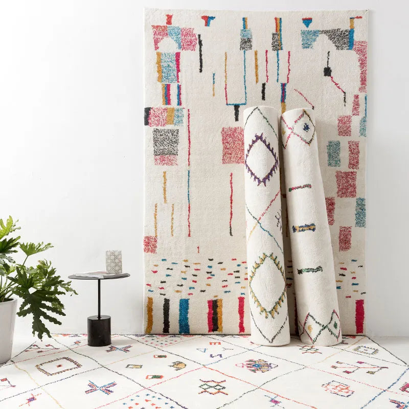 Tapis Berbère Coloré Soléara exemple 3