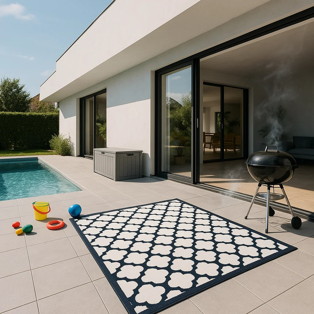 Tapis exterieur terrasse duo presentation
