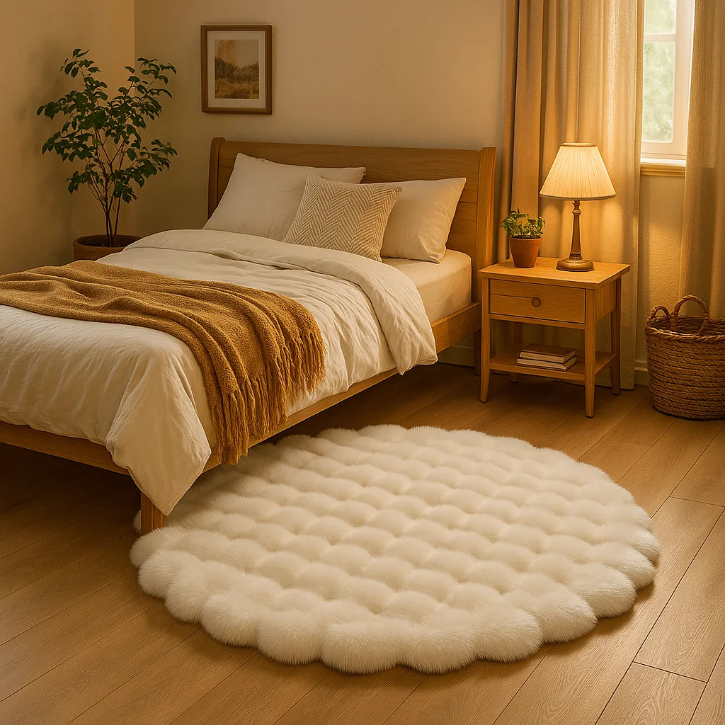 Tapis Cocooning Nest Blanc Lifestyle 2