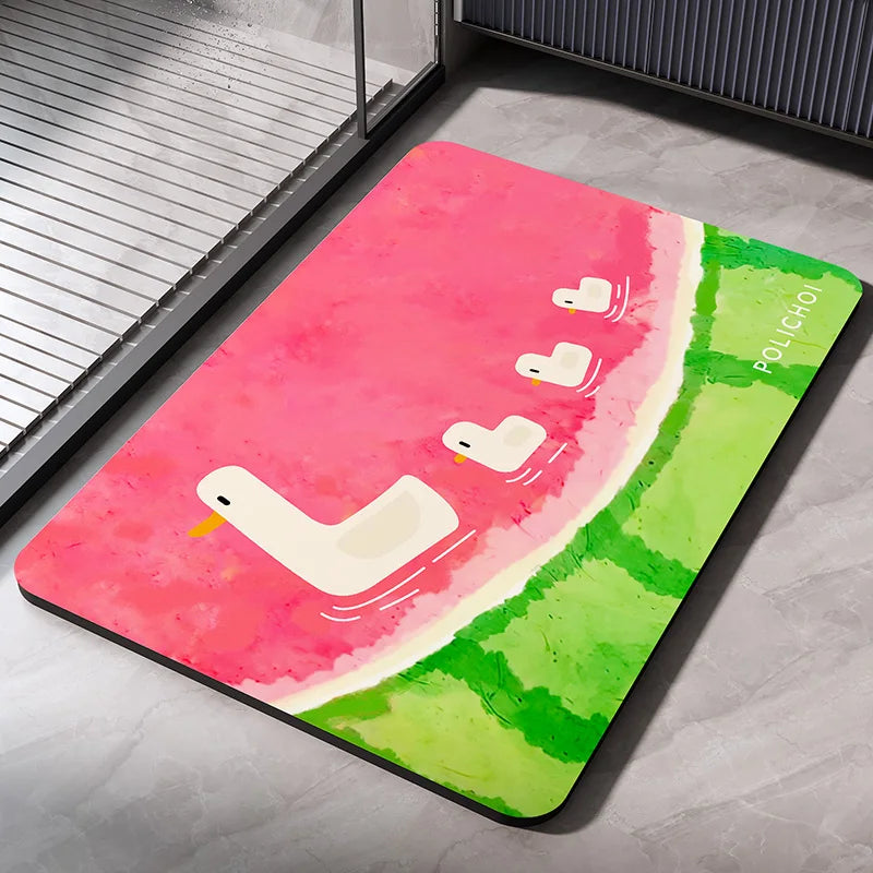 Tapis de Bain Diatomite Colorful style 1