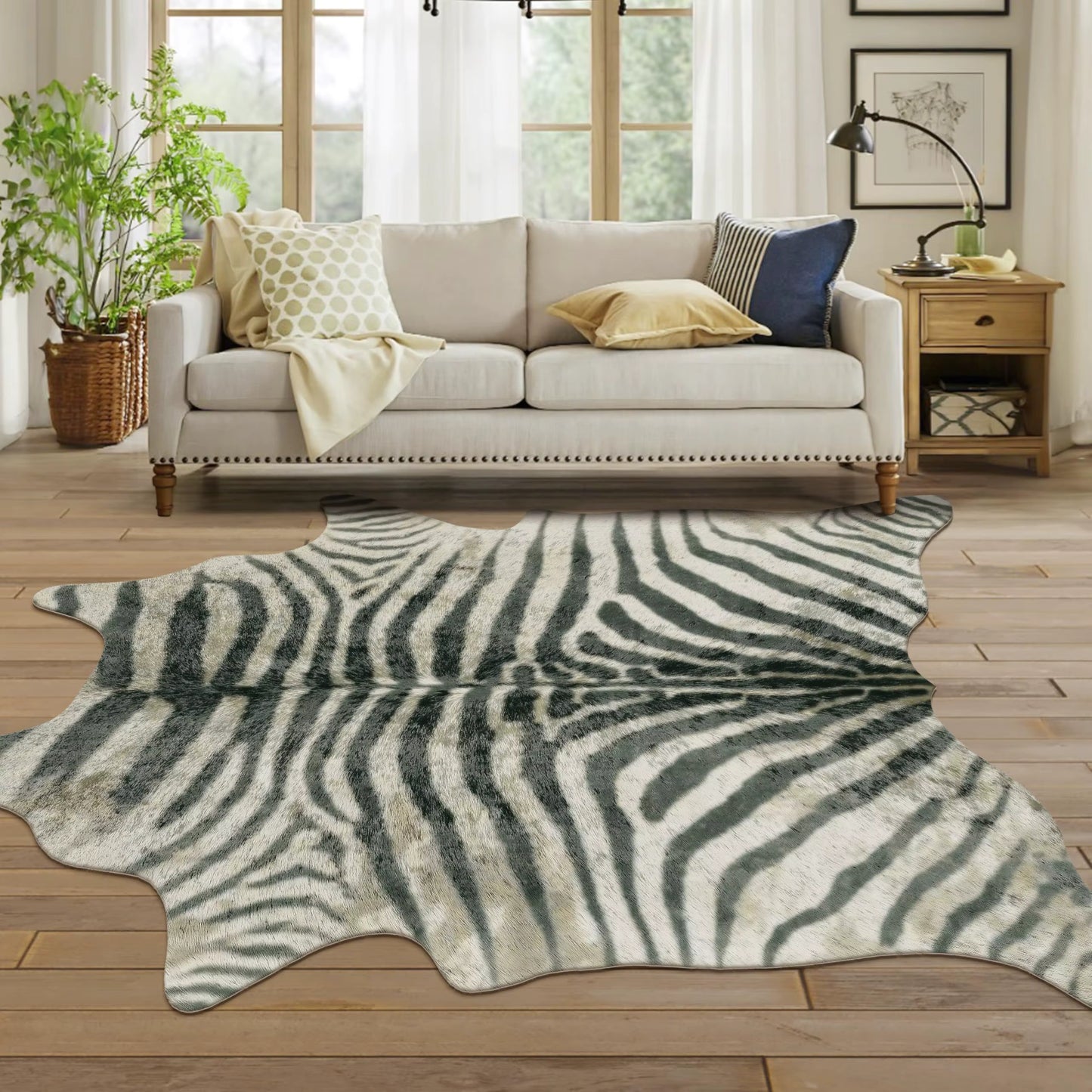 Tapis Peau De Vache Hunter