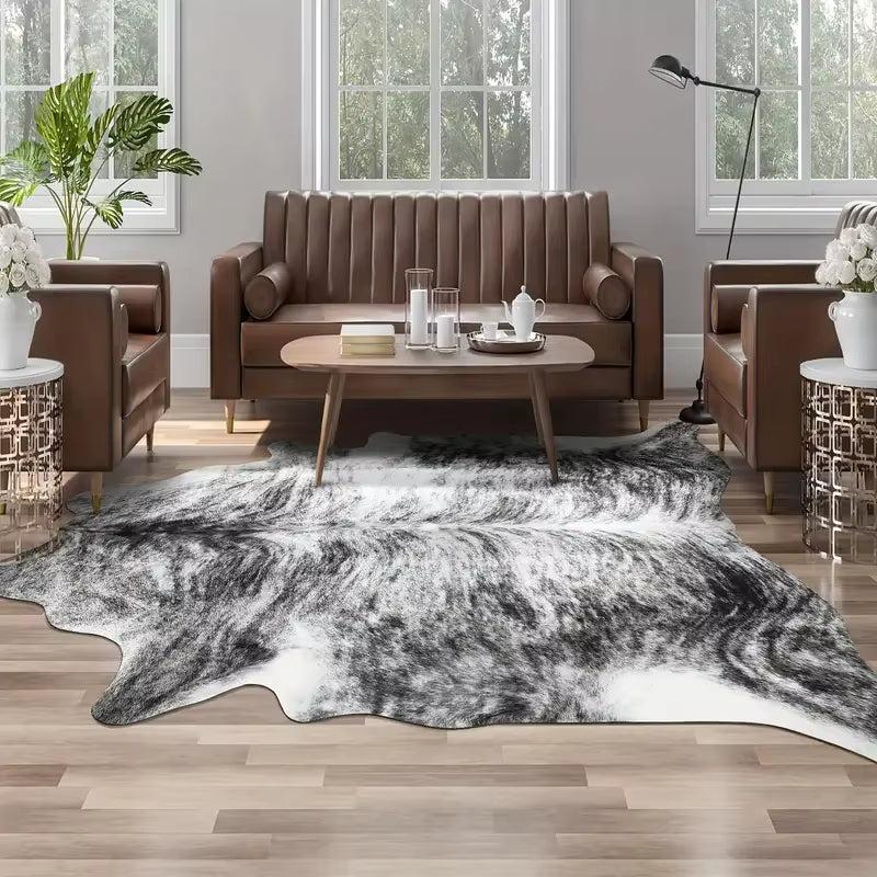 Tapis Peau De Vache Hunter