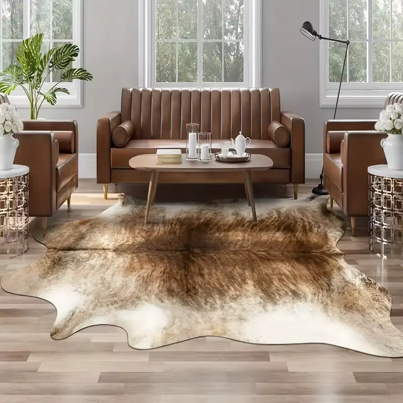 Tapis Peau De Vache Hunter