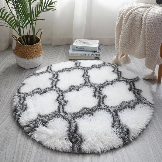 Tapis Rond Shaggy Calida style 9