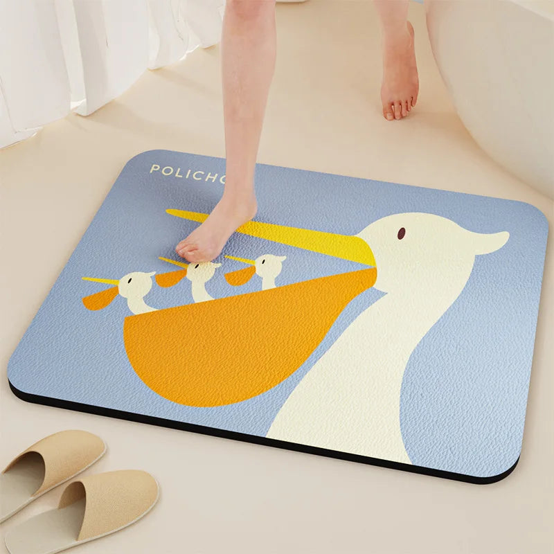 Tapis de Bain Diatomite Colorful style 3