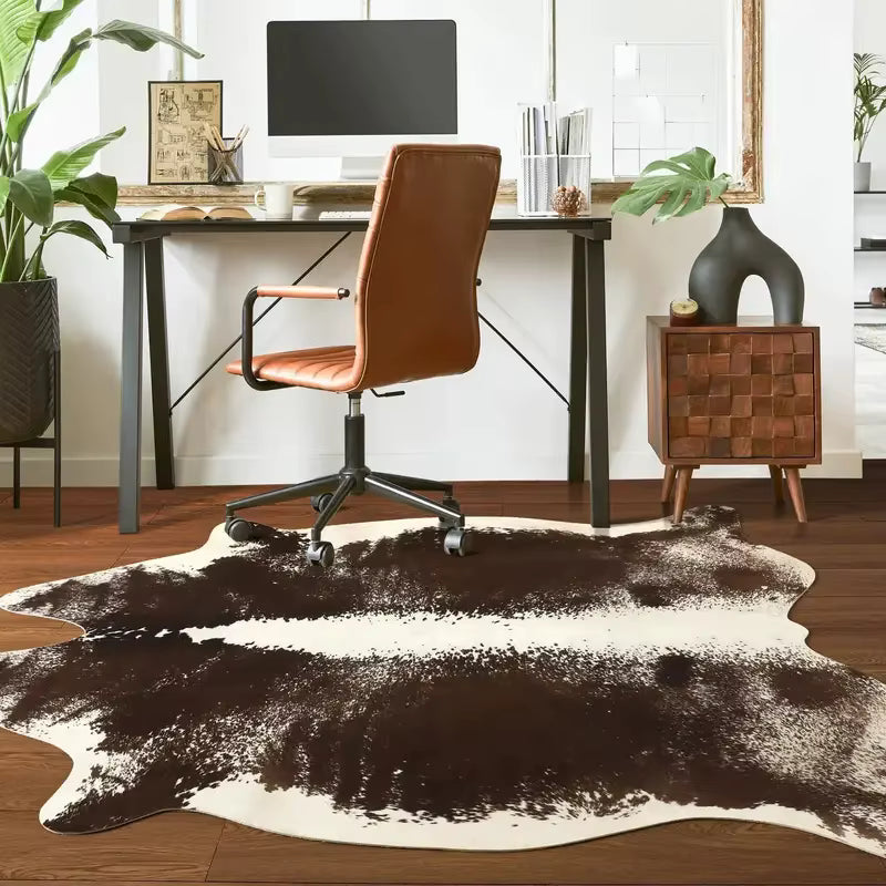 Tapis Peau De Vache Hunter
