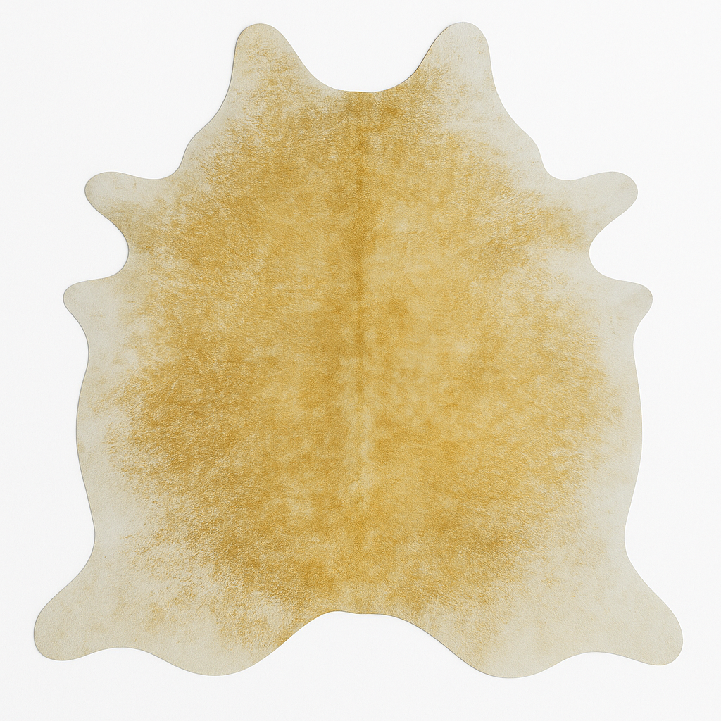 Tapis Peau de Vache Hunter style 6 vue de dessus