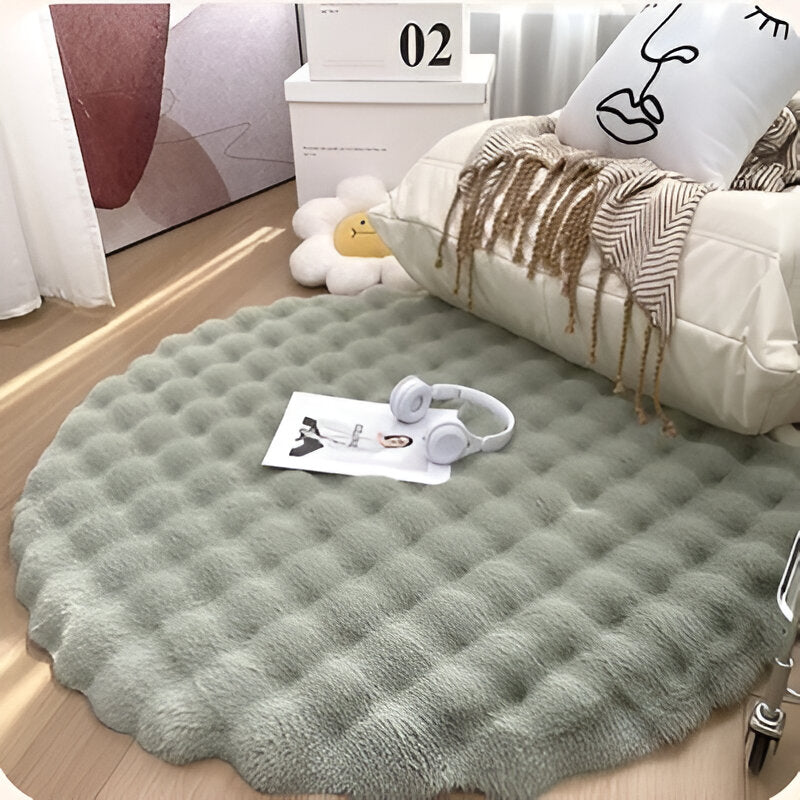 Tapis Cocooning Nest vert